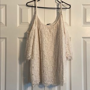 Ivory Torrid blouse